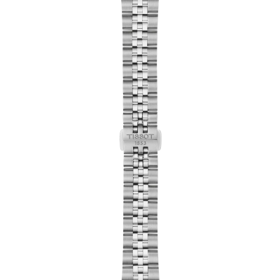 Vue de la boucle déployante de la montre Tissot Ballade 34mm Cadran Vert Clair