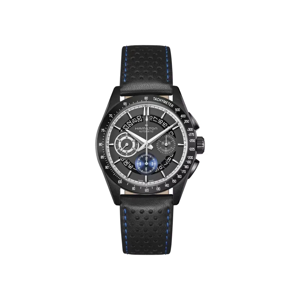 Vue complète de la Montre Hamilton Jazzmaster Open Heart Auto 42mm