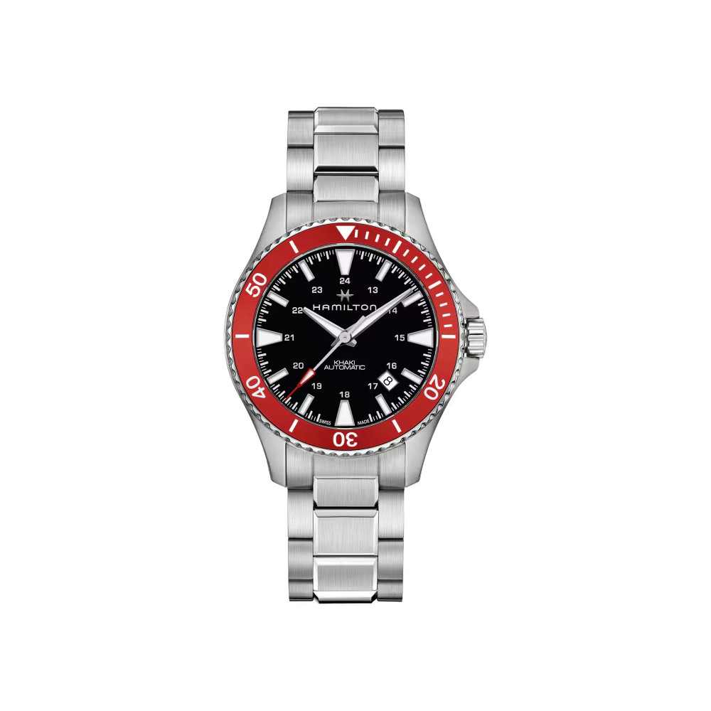 Photo montrant l'intégralité de la Montre Hamilton Khaki Navy Scuba Auto