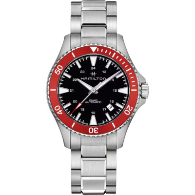 Photo montrant l'intégralité de la Montre Hamilton Khaki Navy Scuba Auto
