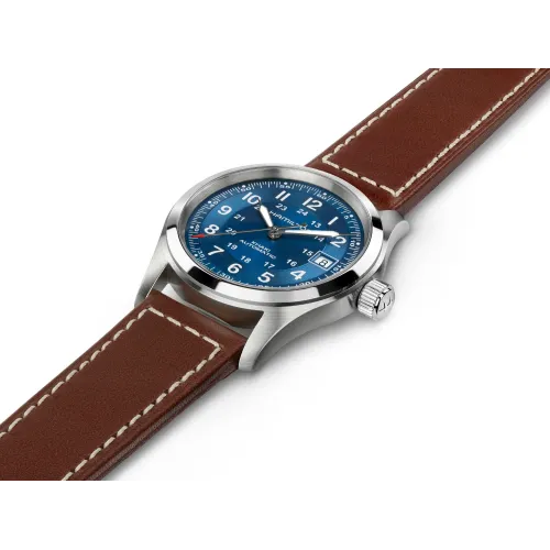 Photo montrant l'intégralité de la Montre Hamilton Khaki Field Auto 38 mm