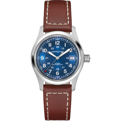 Photo montrant l'intégralité de la Montre Hamilton Khaki Field Auto 38 mm