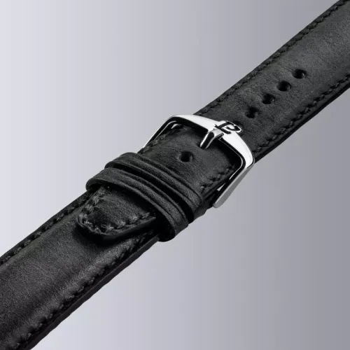 Photo montrant l'intégralité de la Montre 1977 Edmond Cadran Bleu Glacier 40MM