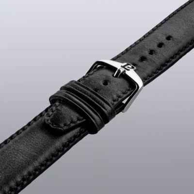 vue de boucle de la Montre 1977 Edmond Cadran Noir 40mm