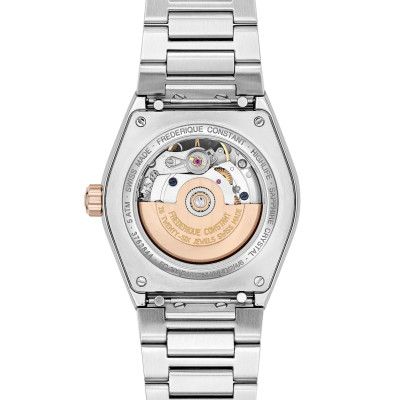 Vue de dos de la Montre Highlife Ladies Automatic Heart Beat