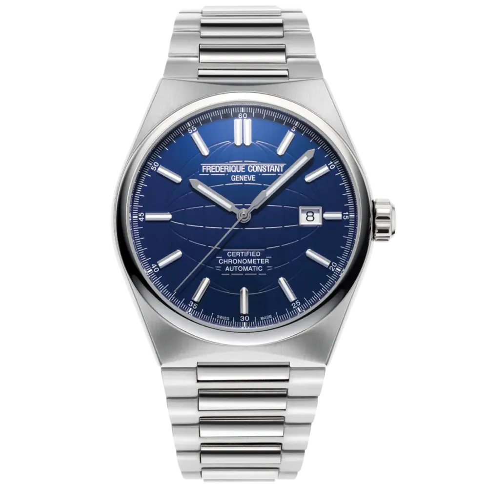 Vue complète de la Montre Frédérique Constant Automatic COSC 41 MM.