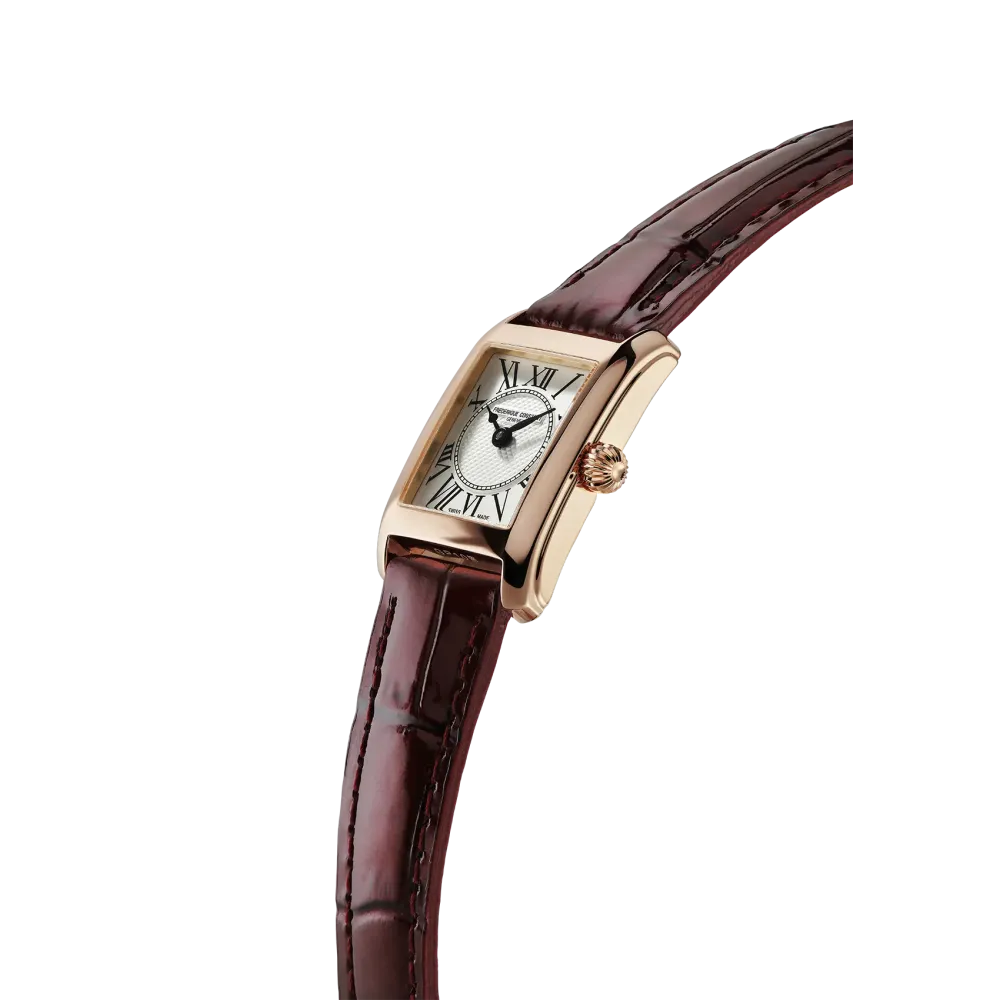 Vue de profil mettant en valeur l’élégance du design et du cadran.