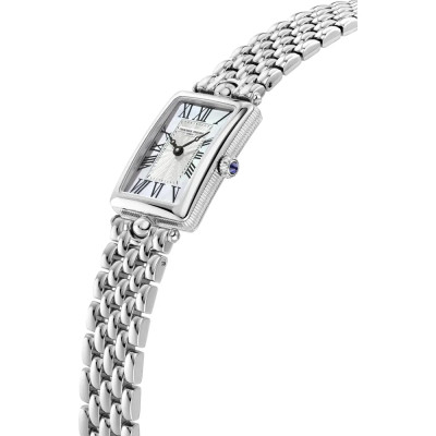 Vue profil de la montre Frédérique Constant Classics Art Déco Carrée 28 MM.