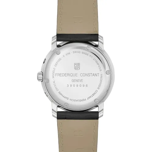 Vue complète de la Montre Frédérique Constant Index Business Timer 40 MM.