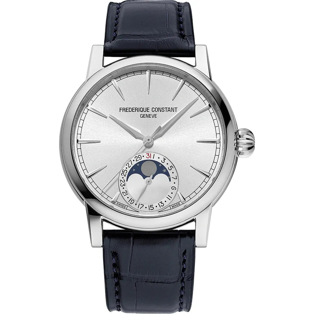 Photo montrant l'intégralité de la Montre Frédérique Constant Classic Moonphase Date 40 mm