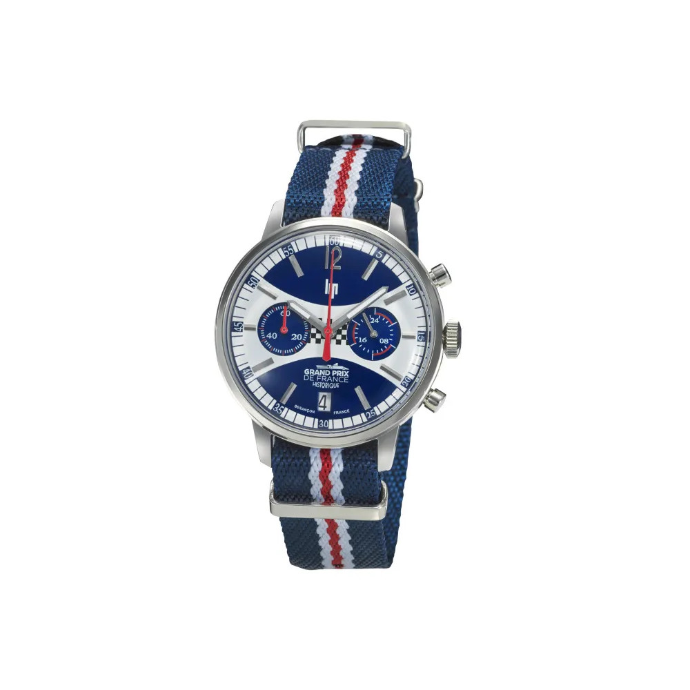 Photo montrant l'intégralité de la Montre LIP Rallye Méca Quartz GPFH 39 MM
