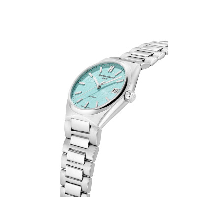 Vue profil de la montre Frederique Constant Ladies Automatic 34 mm