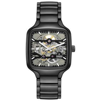 Photo montrant l'intégralité de la Montre Rado True Square Automatic Skeleton 38 mm