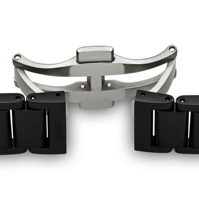 Vue de boucle de la Montre Rado True Automatique Open Heart