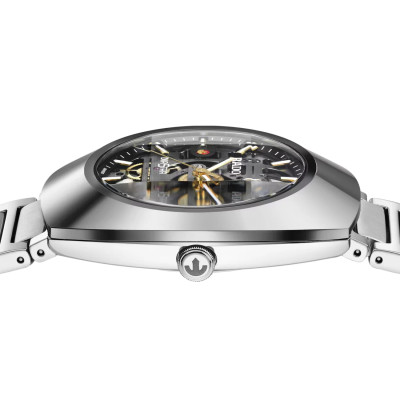 Vue profil de la montre Montre Rado DiaStar Original Skeleton