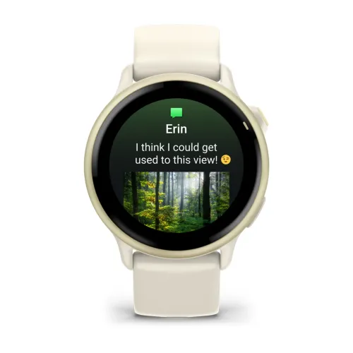Garmin Vivoactive6 42mm cadran allumé