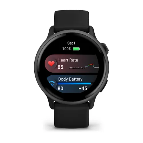 Garmin Vivoactive6 42mm cadran allumé
