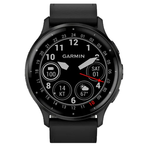 Garmin Vivoactive6 45mm cadran allumé