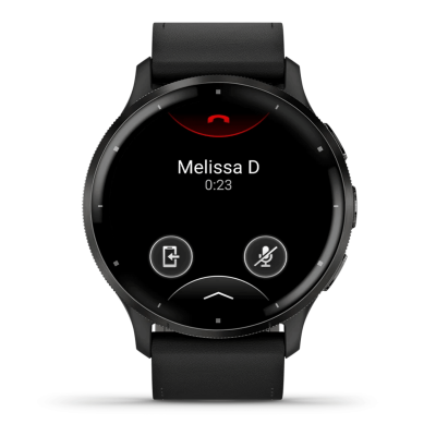 Garmin Venu3 45mm montrant différentes fonctionnalités