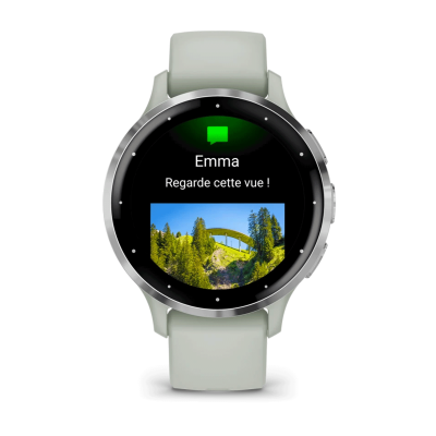 Garmin Venu 3S 41 mm fonctionnalité messagerie