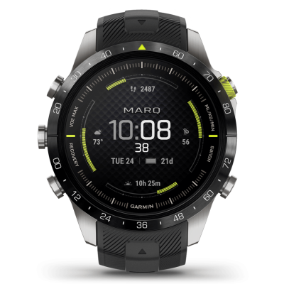 Garmin MARQ Athlete (Gen2) 46 mm cadran allumé