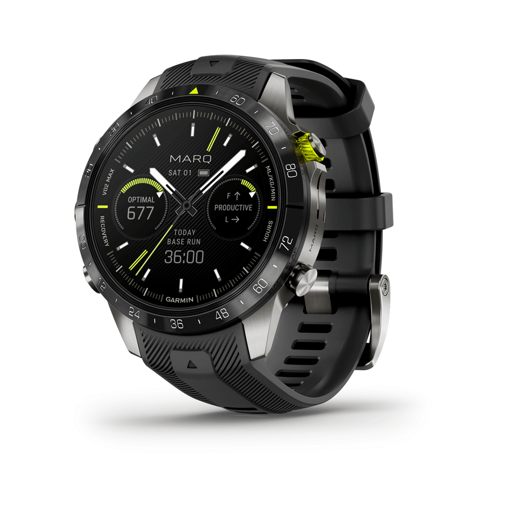 Garmin MARQ Athlete (Gen2) 46 mm cadran allumé