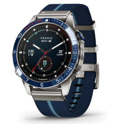 Garmin MARQ Captain (Gen2) 46 mm cadran allumé