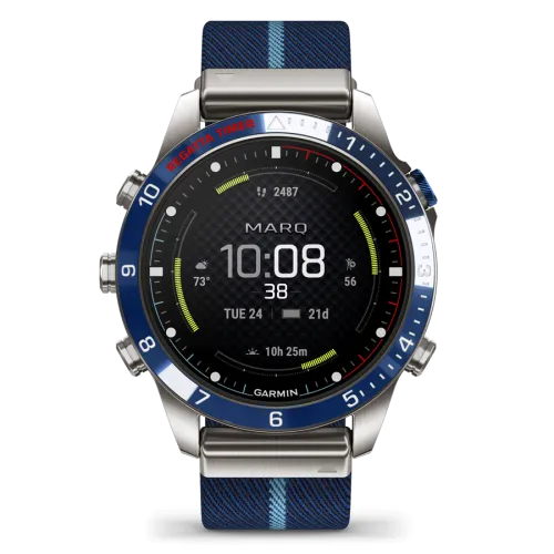 Garmin MARQ Captain (Gen2) 46 mm cadran allumé