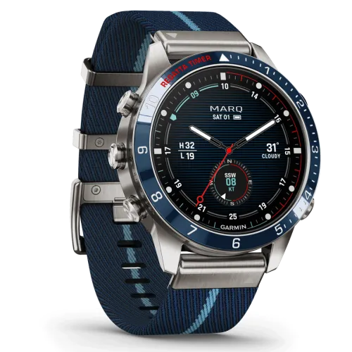 Garmin MARQ Captain (Gen2) 46 mm cadran allumé