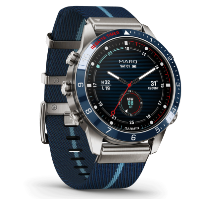 Autre vue de côté de Garmin MARQ Captain (Gen2) 46 mm