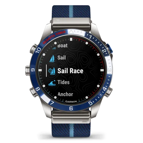 Garmin MARQ Captain (Gen2) 46 mm cadran allumé