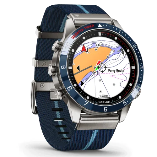 Garmin MARQ Captain (Gen2) 46 mm cadran allumé