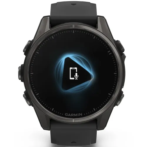 montre garmin fēnix 8 – 43 mm, amoled cadran allumé