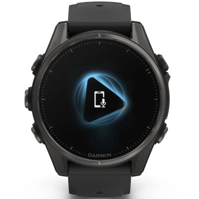 montre garmin fēnix 8 – 43 mm, amoled montrant différentes fonctionnalités