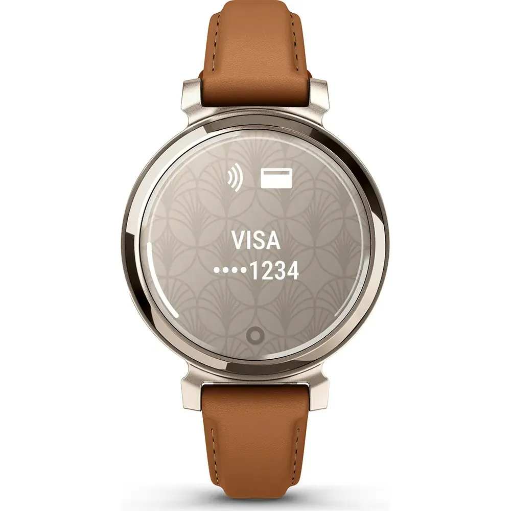 Garmin Lily2 35 mm montrant différentes fonctionnalités