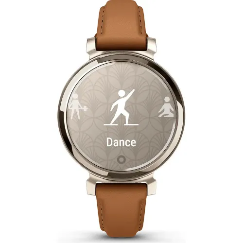 Garmin Lily2 35 mm montrant différentes fonctionnalités