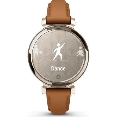 GARMIN Lily® 2 Cream Gold avec bracelet en silicone blanc
