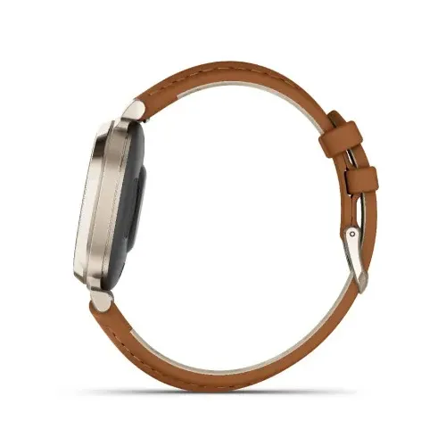 Garmin Lily2 35 mm montrant différentes fonctionnalités