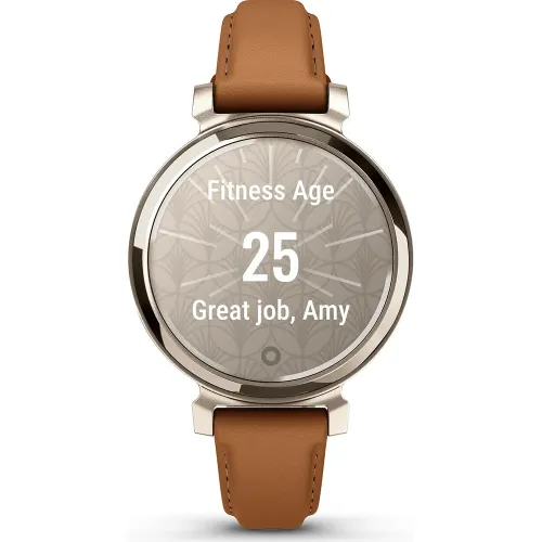 Garmin Lily2 35 mm montrant différentes fonctionnalités