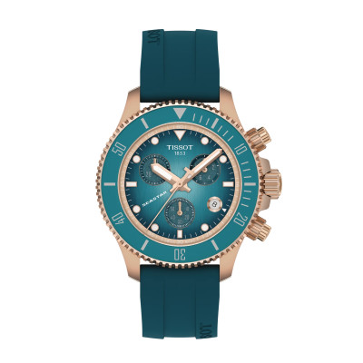 Photo montrant l'intégralité de la Montre Tissot Seastar 1000 Quartz Chronograph 38MM