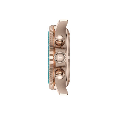 Vue profil de la Montre Tissot Seastar 1000 Quartz Chronograph 38MM