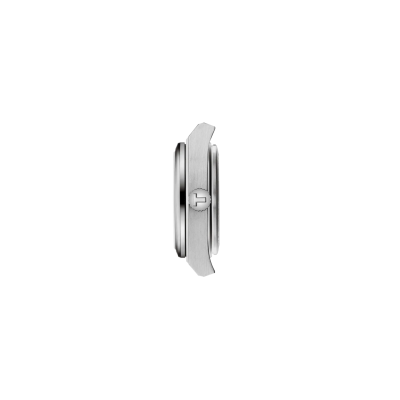 MONTRE TISSOT PRX 25MM CADRAN BLEU BRACELET ARGENT CÔTÉ