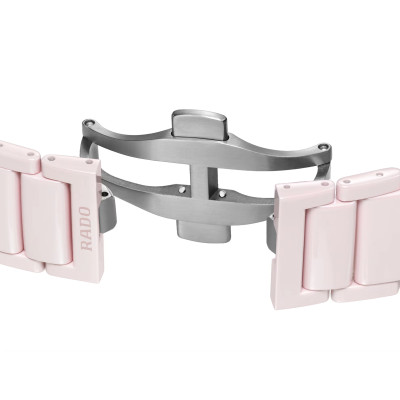 MONTRE RADO TRUE SQUARE AUTOMATIC OPEN HEART ROSE