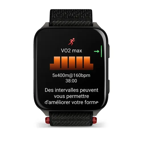 Vue entière de la montre Garmin Venu X1 GPS smartwatch 41 mm