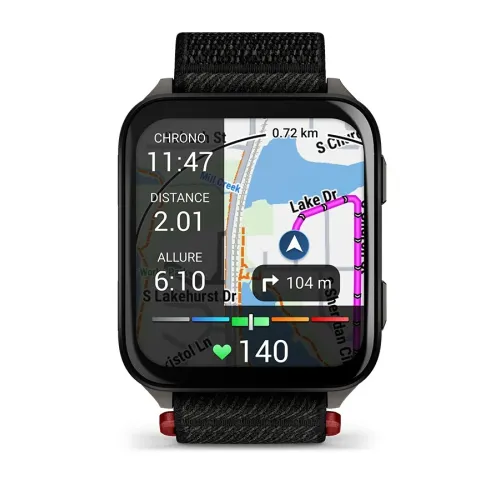 Vue entière de la montre Garmin Venu X1 GPS smartwatch 41 mm