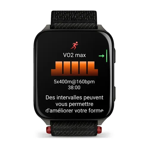 Vue entière de la montre Garmin Venu X1 GPS smartwatch 41 mm