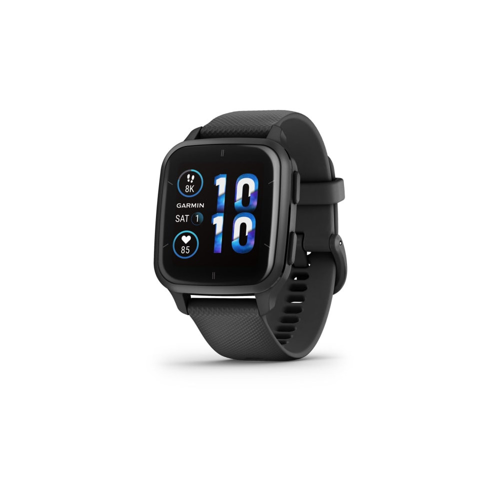 GARMIN VENU SQ2 MUSIC Gray avec bracelet silicone noir