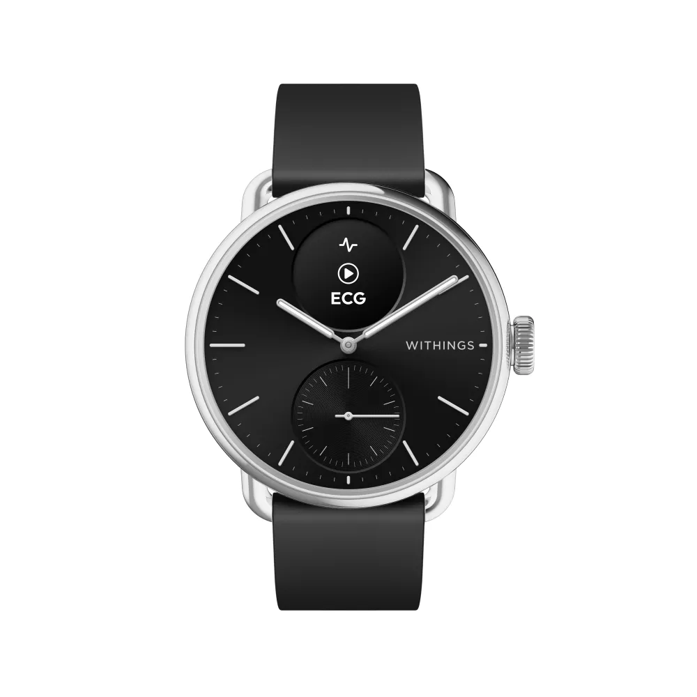 Vu et complété depuis la montre Withings ScanWatch 2 42 mm noire