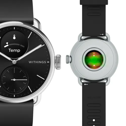 Vu et complété depuis la montre Withings ScanWatch 2 42 mm noire
