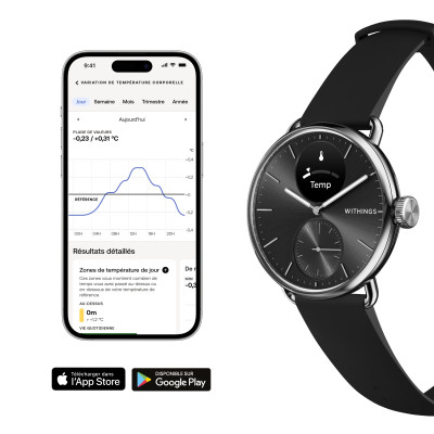 MONTRE WITHINGS SCANWATCH 2 42 MM NOIRE
